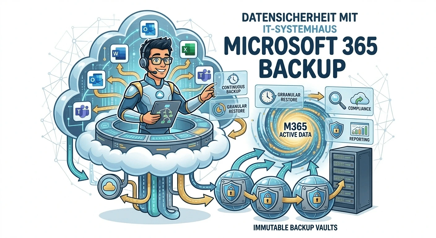 Microsoft 365 Backup für KMU: Was ist wichtig?
