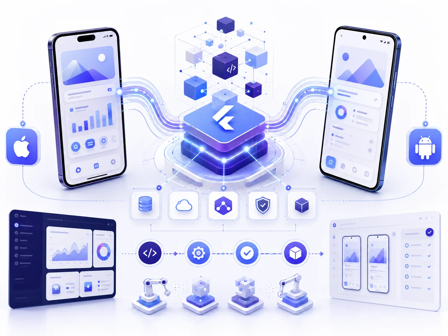 Cross-Plattform App-Entwicklung mit Flutter
