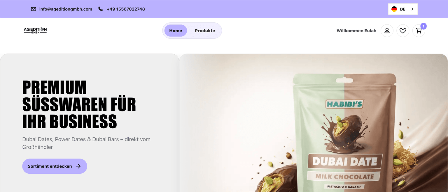 Shopify B2B-Shop mit ERP-System-Integration